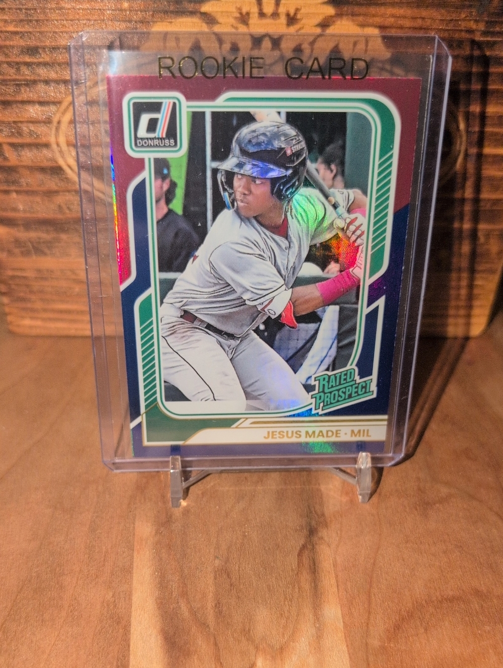 2026 Donruss Jesus Made Rated Prospect Rookie Card Brewers